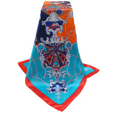 Bandana Scarf Women Kerchief Square Scarf Ladies Printed Elegant Thin Shawl Stain Silk Scarf Square Bufandas Mujer Seda