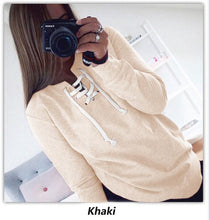 Women Hoodies Sweatshirt Casual Long Sleeve Solid Hoodie For Women 7 Colors Plus Size Hollow Out Hoody GV333