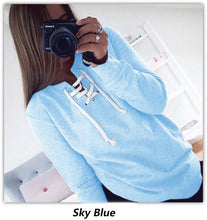 Women Hoodies Sweatshirt Casual Long Sleeve Solid Hoodie For Women 7 Colors Plus Size Hollow Out Hoody GV333
