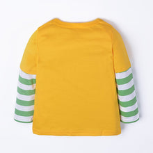 Cute Baby Boys Girl Long Sleeve Cotton Striped T shirts Children T-shirt Kids Infant Clothing Christmas Gifts