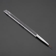 BQAN Transparent Nail Art Pen Acrylic Handle Carving Powder UV Gel Liquid Salon Liner Brush Oblique Sharp End