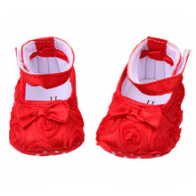 Baby Girls First Walkers Shoes Todder Shoes Infant Baby Girl Flower Soft Sole Shoes 6 Color 3-12Months