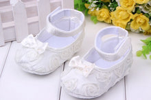 Baby Girls First Walkers Shoes Todder Shoes Infant Baby Girl Flower Soft Sole Shoes 6 Color 3-12Months