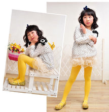 Baby Girls Kids Velvet Leggings Trousers Candy Color Underpants 12 Colors Pantyhose 5-12 Years
