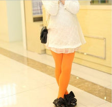 Baby Girls Kids Velvet Leggings Trousers Candy Color Underpants 12 Colors Pantyhose 5-12 Years