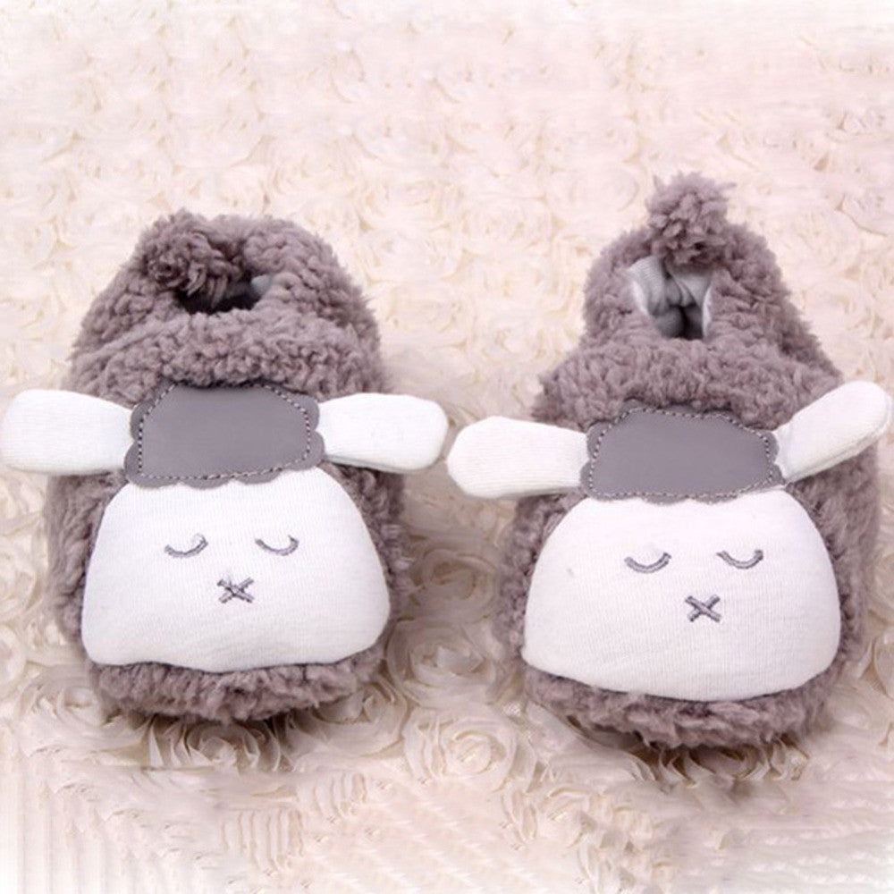 Baby Infant Shoes Newborn Girls Boy Keep Warm Pre-Walker Father Christmas Baby First Walkers