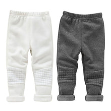 Baby Kids Girls Leggings Pants Basic Elastic Waist Warm Thick Skinny Trousers New