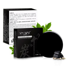 Bamboo Charcoal Handmade Soap Skin Care Treatment Natural Skin Whitening Blackhead Remover Acne Treatment Control Oil