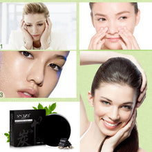 Bamboo Charcoal Handmade Soap Skin Care Treatment Natural Skin Whitening Blackhead Remover Acne Treatment Control Oil
