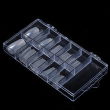 100pc False Nails Clear Full Cover and Half Nail Fake Nail Art Tips French Nail Tools with a Box