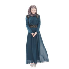 Boho Women Long Sleeve Maxi Dress Abaya Islamic Muslim Dresses New PY3