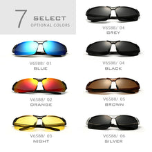 Brand Aluminum Magnesium Polarized Sunglasses Men S Sun Glasses Night Driving Mirror Male Eyewear Accessories Goggle Oculos
