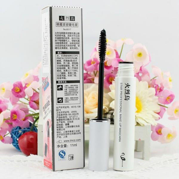 Brand Makeup Long Curling Thick Eyelash Black Fiber Volume 3D Mascara Eye Lashes Waterproof Cosmetics PY1