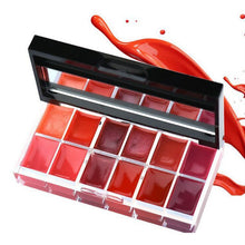 Brand New 12 Colors Style Lip Gloss Long Lasting Moisturizer Makeup Nutritious Matte Lipgloss Lips Tint Pigment Palette Makeup