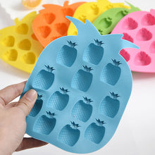 Ice Maker Mould Bar Party Drink Ice Tray Pineapple Shape Ice Cube Freeze Mold Ice Maker Mold83999