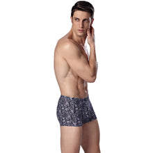 Breathable Underwear Mens Boxers Shorts Boxers Flora Print Elastic Waist Underpants Men Boxer Underwear Panties