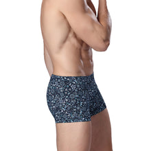 Breathable Underwear Mens Boxers Shorts Boxers Flora Print Elastic Waist Underpants Men Boxer Underwear Panties