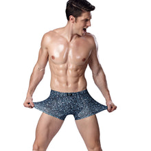 Breathable Underwear Mens Boxers Shorts Boxers Flora Print Elastic Waist Underpants Men Boxer Underwear Panties