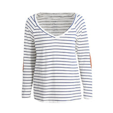 Camisas Femininas Long Sleeve Tshirt Women T Shirt Women Tops Poleras De Mujer Stripe T-shirt Blusa Lady Veste Femme