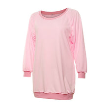 Casual Loose Women Dress Plus Size Women Clothing Long Sleeve O Neck Hoodies Dress Christmas Dresses