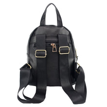 Designer Small Backpack Women White and Black Travel PU Leather Backpacks Ladies Fashion Rucksack Mini Back Bags