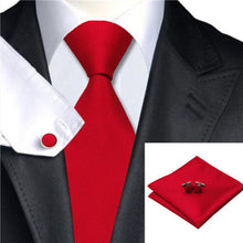 Classic Fashion Tie Sets 100% Jacquard Woven Silk Men's Tie Necktie Multi-Colors P16
