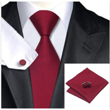 Classic Fashion Tie Sets 100% Jacquard Woven Silk Men's Tie Necktie Multi-Colors P16