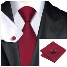 Classic Fashion Tie Sets 100% Jacquard Woven Silk Men's Tie Necktie Multi-Colors P16