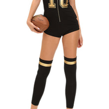 Club Football Costume Set Fashion Women Romper and Jumpsuit School Girls Sexy Uniform Cosplay Sport Clothes Lady Clothing