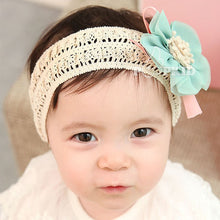 Cute Baby Kids Girls Hair Bands Headbands Bowknot Flower Hair Clips Ribbon Headdress Hair Wear