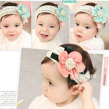 Cute Baby Kids Girls Hair Bands Headbands Bowknot Flower Hair Clips Ribbon Headdress Hair Wear