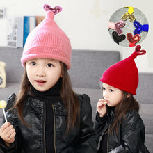 Cute CottTrendy Baby Chilren Beanie Hat Cap Warm Cute Kids Boys Girls Toddler Knitted Hats Caps Toddler bonnet enfant
