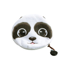 Cute  Women Coin Purse Animal Head Print Zipper Closure Cute Mini Wallet Small Cartoon Clutch Bag