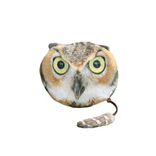 Cute  Women Coin Purse Animal Head Print Zipper Closure Cute Mini Wallet Small Cartoon Clutch Bag
