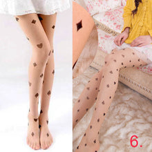 Cute Women Sexy Transparent Silk Stocking Tattoo Pantyhose Woman Leggings