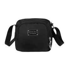 Designer Fashion Women Crossbody Bag Nylon Waterproof Bolsa Feminina Zipper Fastening Pockets Solid Shoulder Bag
