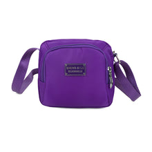 Designer Fashion Women Crossbody Bag Nylon Waterproof Bolsa Feminina Zipper Fastening Pockets Solid Shoulder Bag
