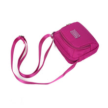 Designer Fashion Women Crossbody Bag Nylon Waterproof Bolsa Feminina Zipper Fastening Pockets Solid Shoulder Bag