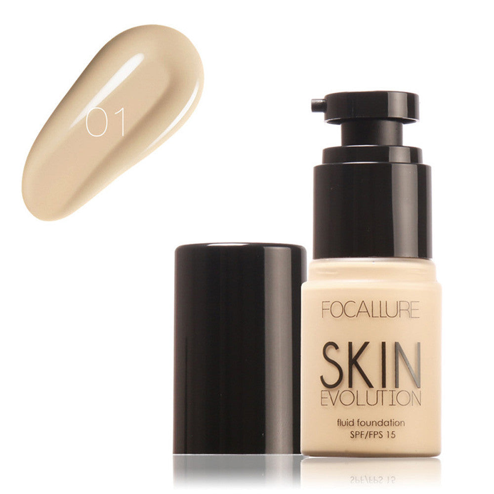 Face Foundation Makeup Base Liquid Concealer Moisturizer Oil-control Whitening Waterproof Professional Cosmetics