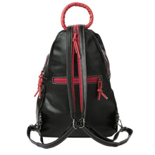 Fashion 3 Women Backpack Set PU Leather Leaf Applique Schoolbag for Teenagers Girls Student Travel Bag Black Mochilas Escolares