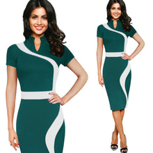 Fashion Brand Vintage Business Office Casual Party Pencil Sheath Dress Women Festa Dresses Robe Femme