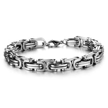 Fashion Men Bracelets Gold Chain Link Bracelet Stainless Steel Width 8mm Bracelet Y8