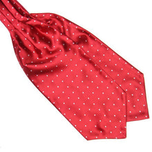 Fashion Polka Dot Men Long Silk Scarves/Cravat Ascot Ties Handkerchief Gentlemen