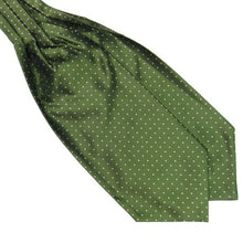 Fashion Polka Dot Men Long Silk Scarves/Cravat Ascot Ties Handkerchief Gentlemen
