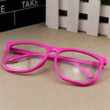 Fashion Unisex Square Frame Glasses Men Women Eyewear Clear Lens Nerd Geek Glasses