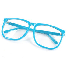 Fashion Unisex Square Frame Glasses Men Women Eyewear Clear Lens Nerd Geek Glasses