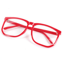 Fashion Unisex Square Frame Glasses Men Women Eyewear Clear Lens Nerd Geek Glasses