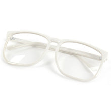 Fashion Unisex Square Frame Glasses Men Women Eyewear Clear Lens Nerd Geek Glasses