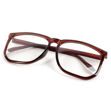 Fashion Unisex Square Frame Glasses Men Women Eyewear Clear Lens Nerd Geek Glasses