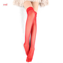 Fashion Women Girls Sexy Lace Nylon Yarn Top Hollow Fishnet Thigh High Long Stockings 5 Colors LY7
